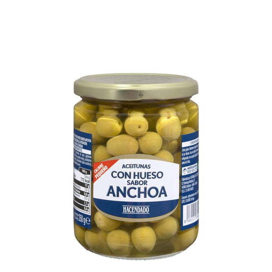 Aceitunas Verdes con Hueso Hacendado