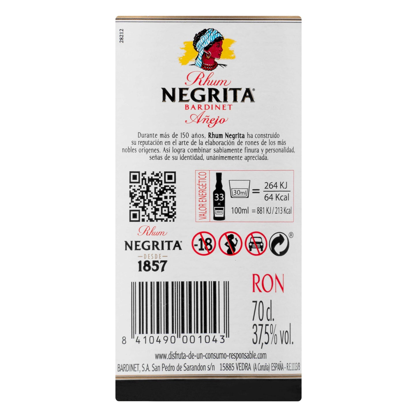 Ron Añejo Negrita