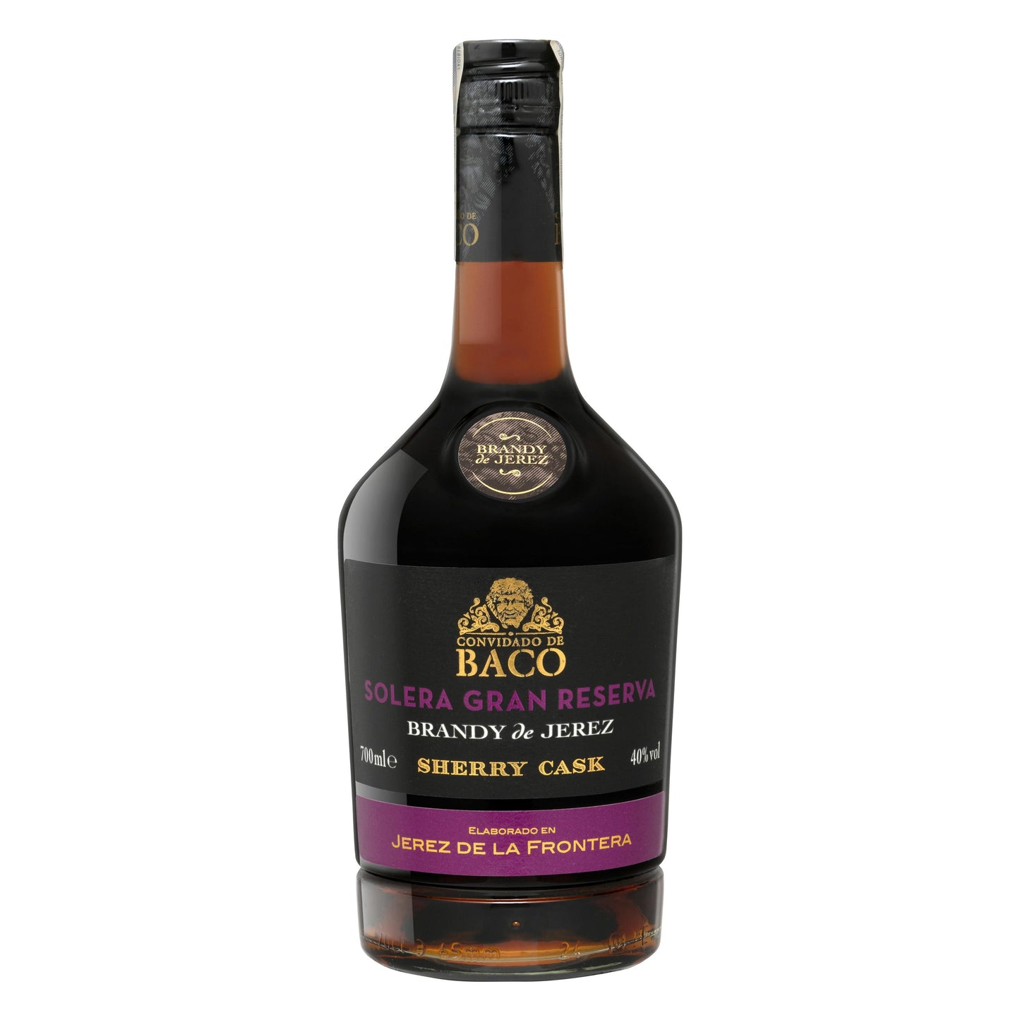 Brandy de Jerez solera Gran Reserva Convidado de Baco