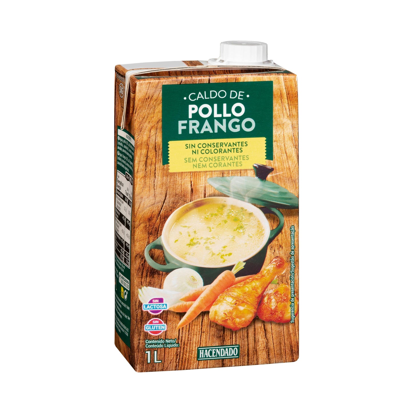 Caldo de Pollo Hacendado