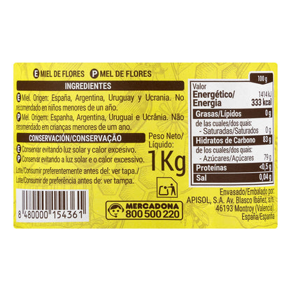 Hacendado Flower Honey 1KG