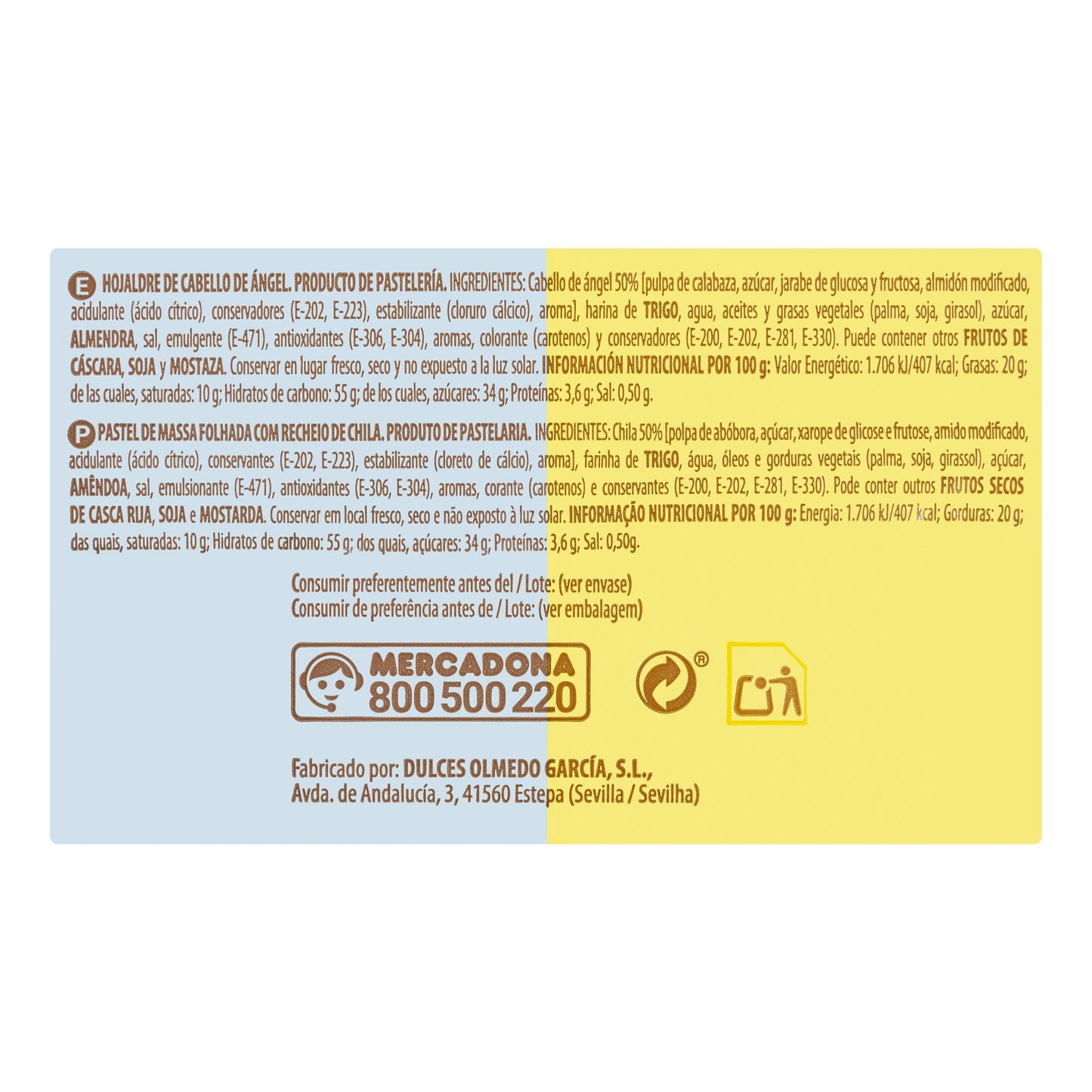 Hacendado Angel Hair Puff Pastry