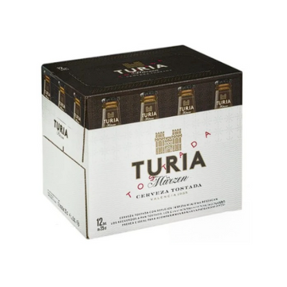 Cerveza Tostada Turia 12x25