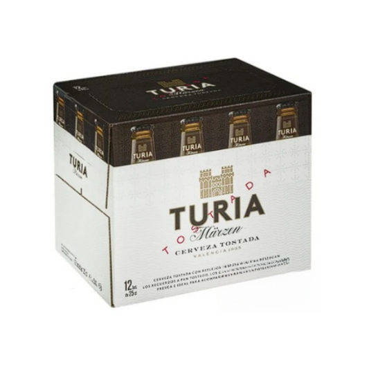 Cerveza Tostada Turia 12x25