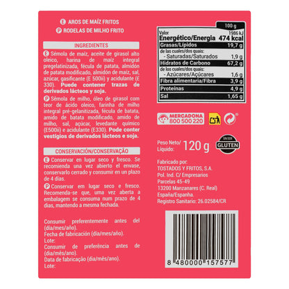 Aros de Maíz Hacendado