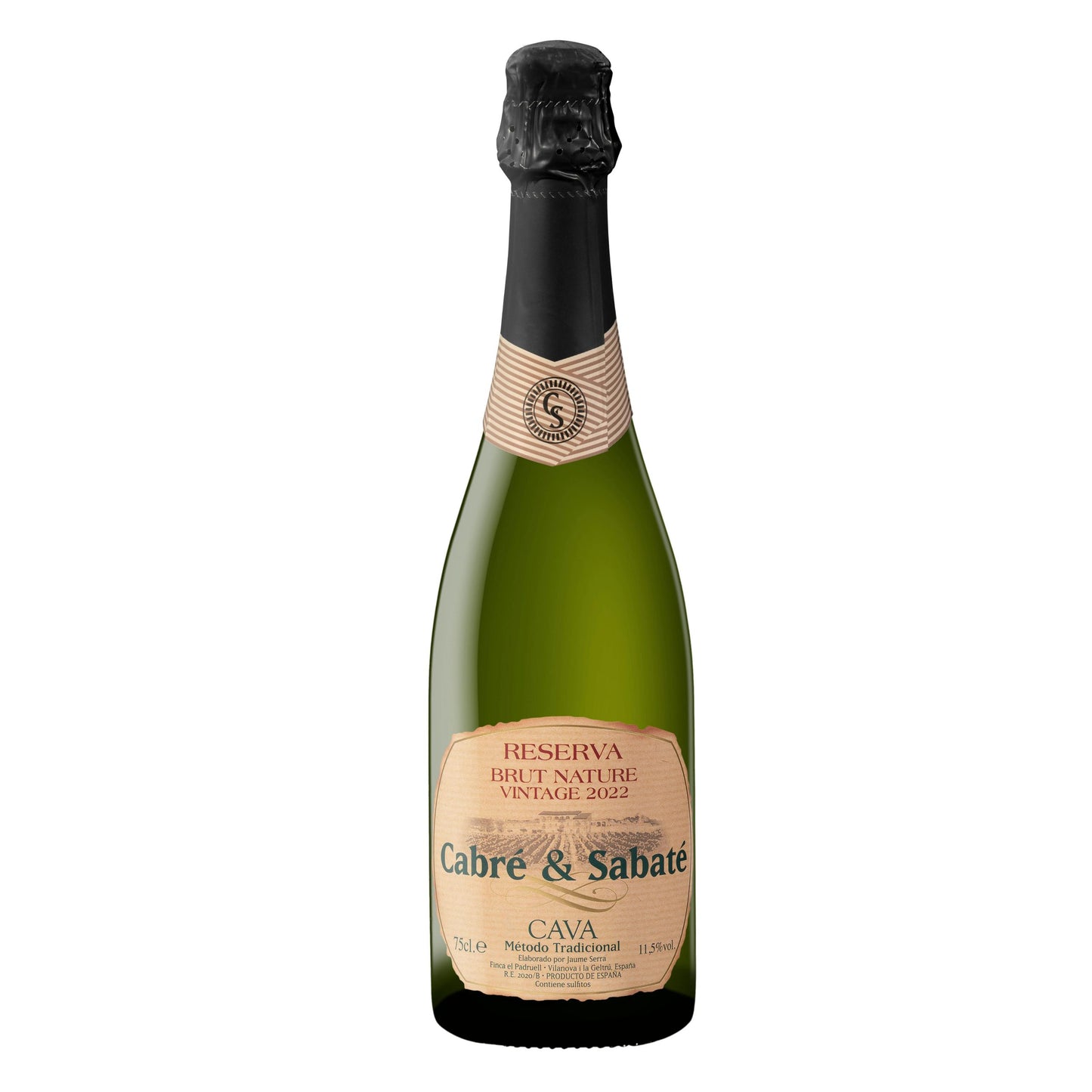 Cava Brut Nature Reserva Vintage Cabré & Sabaté