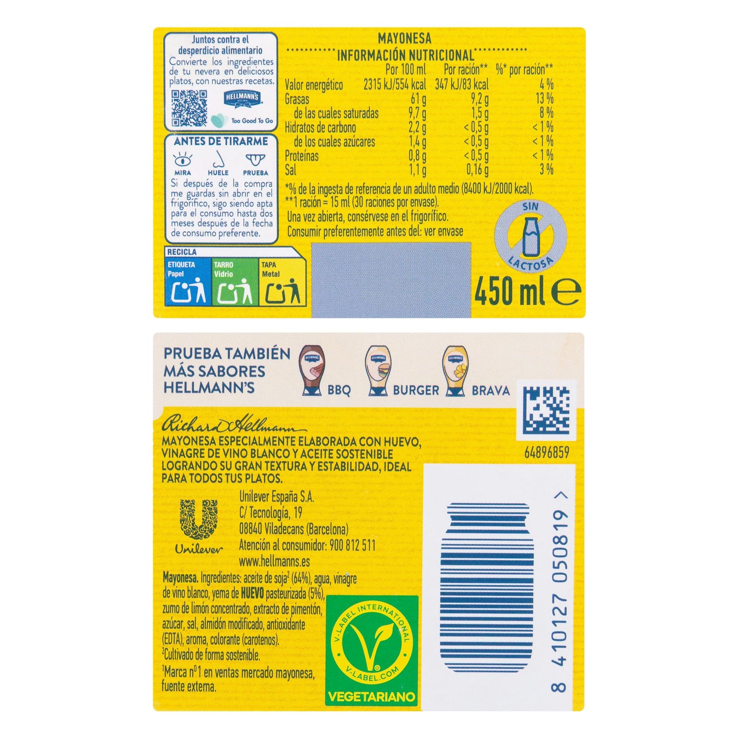 Mayonesa Hellmann’s