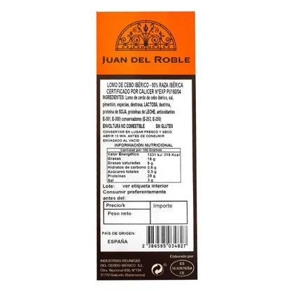 Caña de Lomo Cebo Ibérico Juan del Roble