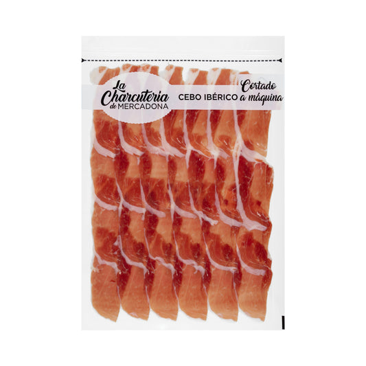Jamón Cebo Ibérico Cortado a Máquina