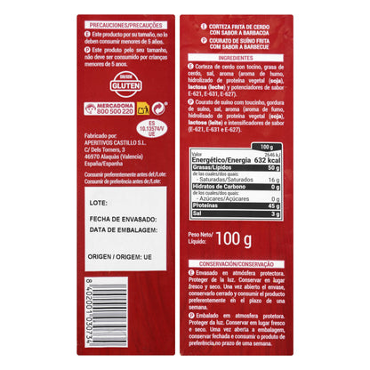 Torreznos Sabor Barbacoa Hacendado