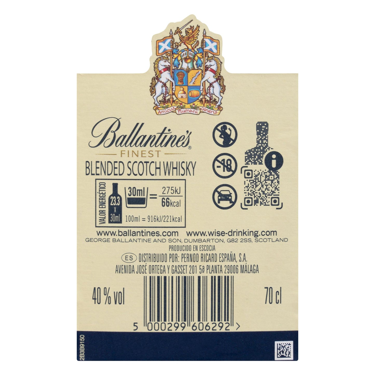 Whisky Escocés Ballantine’s