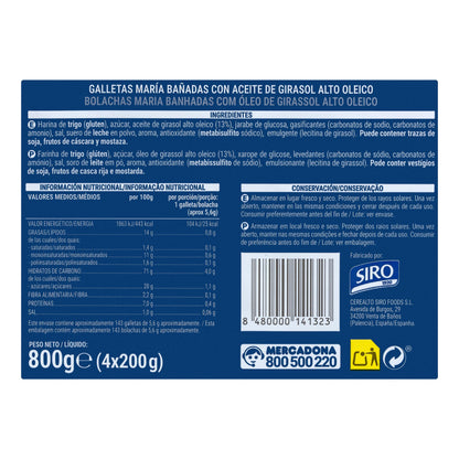 Hacendado Golden Maria Cookies