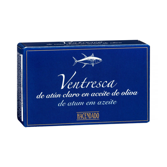 Ventresca de Atún Claro en Aceite de Oliva Hacendado 111GR