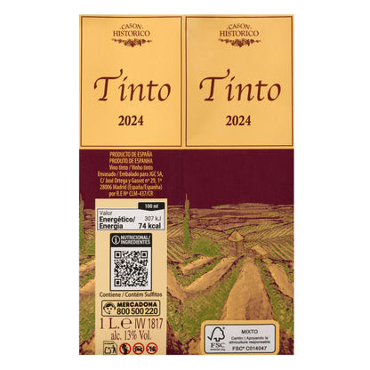 Vino Tinto Casón Histórico