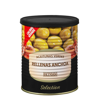 Aceitunas Verdes Rellenas de Anchoa Hacendado