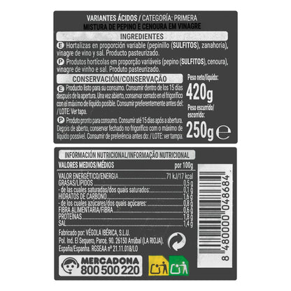 Picadillo de Variantes Hacendado