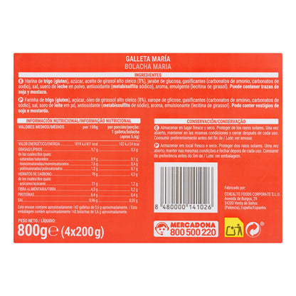 María Hacendado Cookies