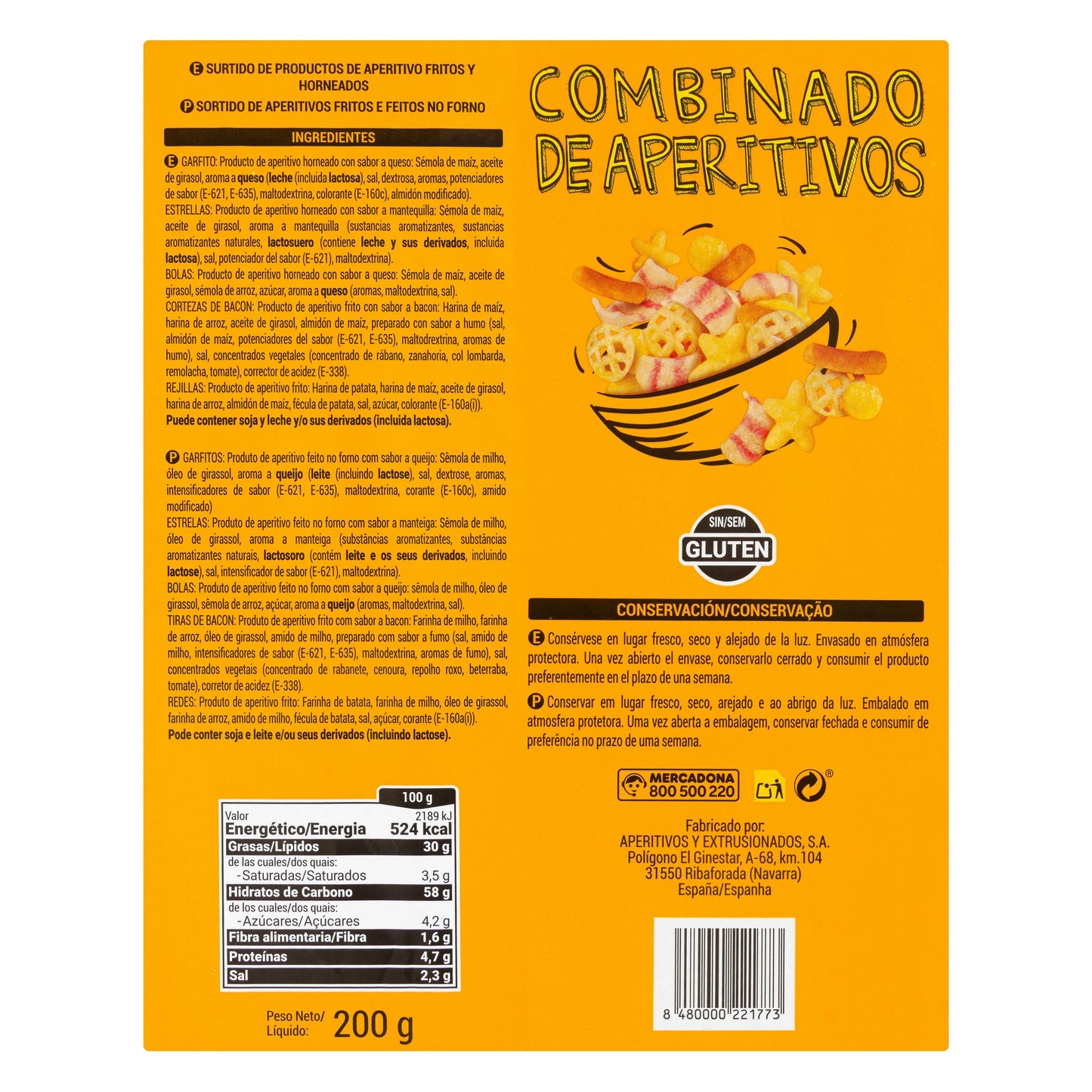 Combinado de Aperitivos Hacendado