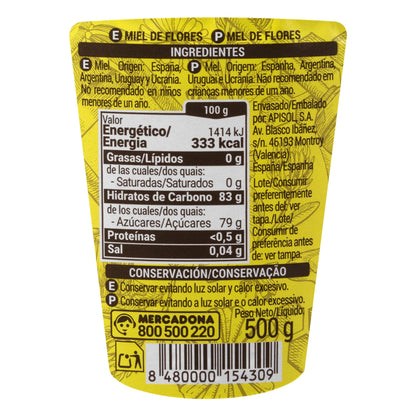 Hacendado Flower Honey 500g