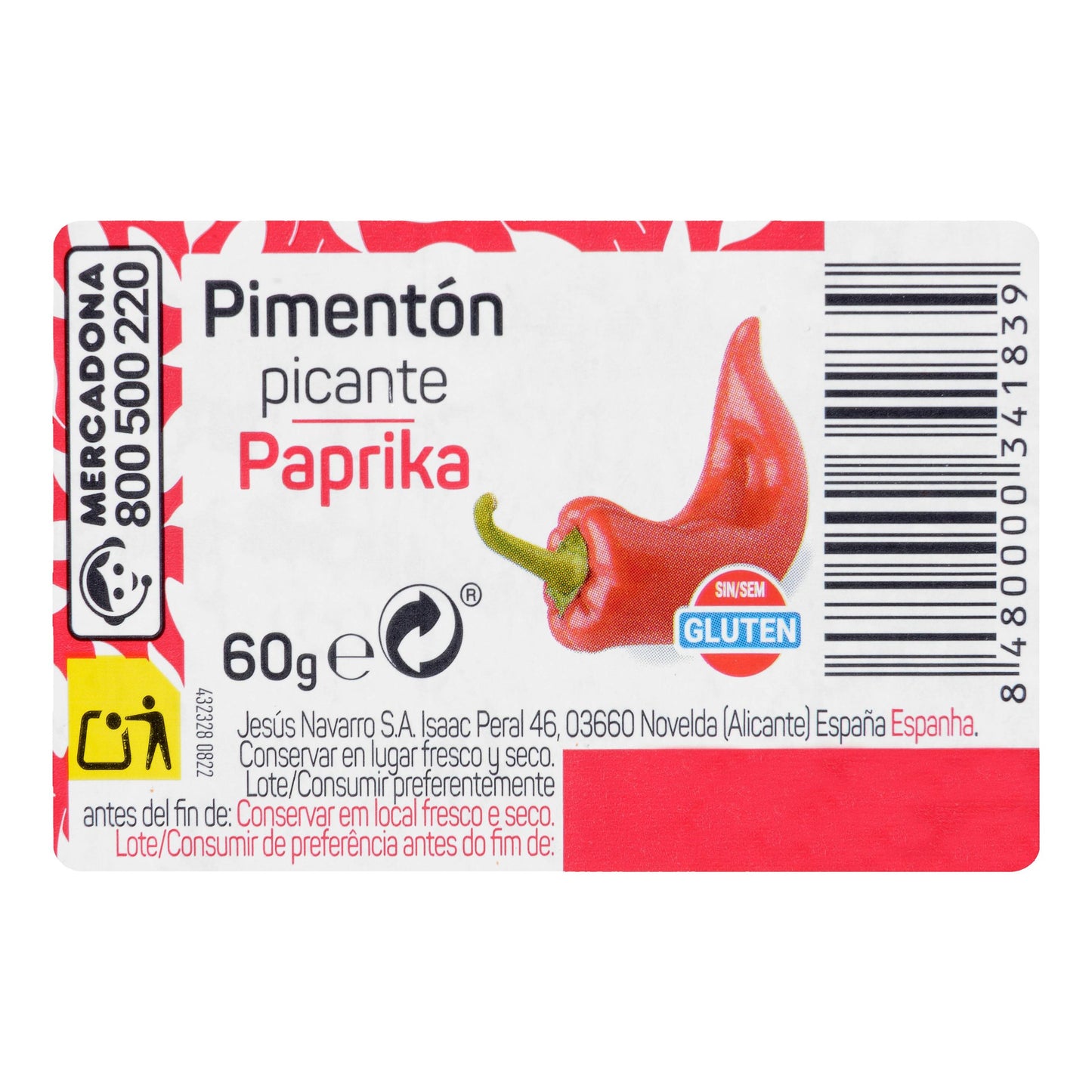 Pimentón Picante Hacendado