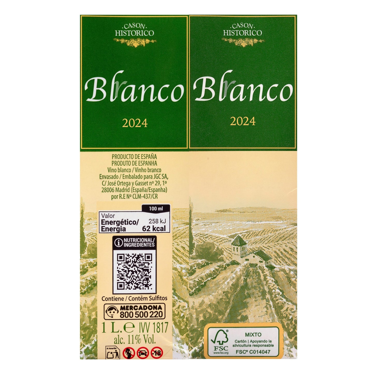 Vino Blanco Casón Histórico