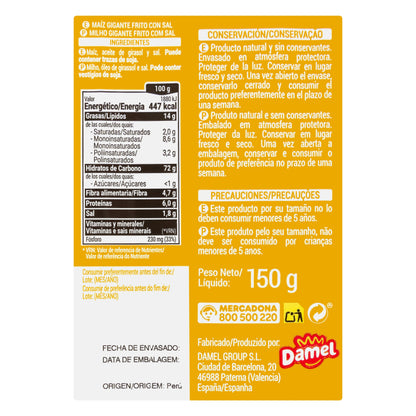 Maíz Frito Gigante Hacendado