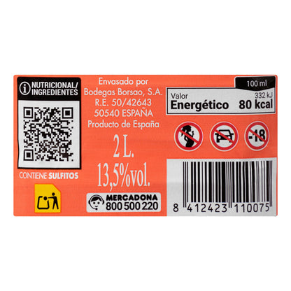 Vino Rosado Dominio de Borgia 2L