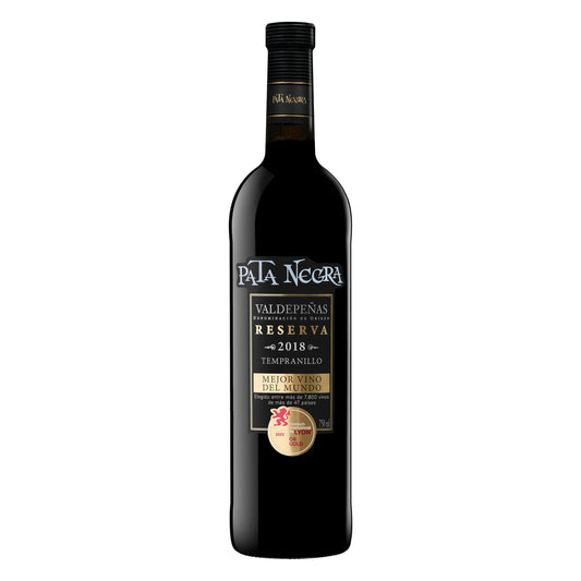 Vino Tinto D.O Valdepeñas Pata Negra Reserva