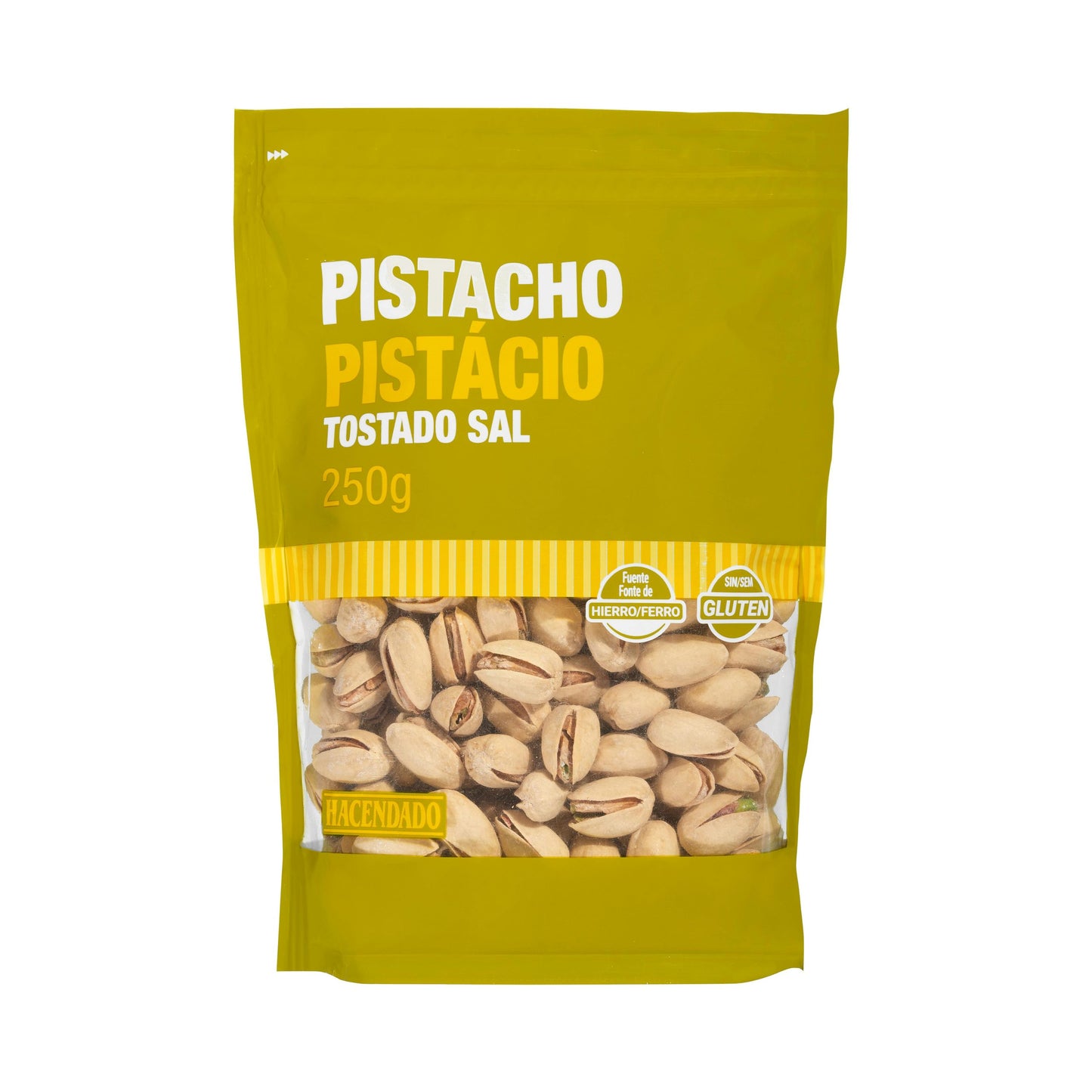 Pistacho Tostado Hacendado con Sal