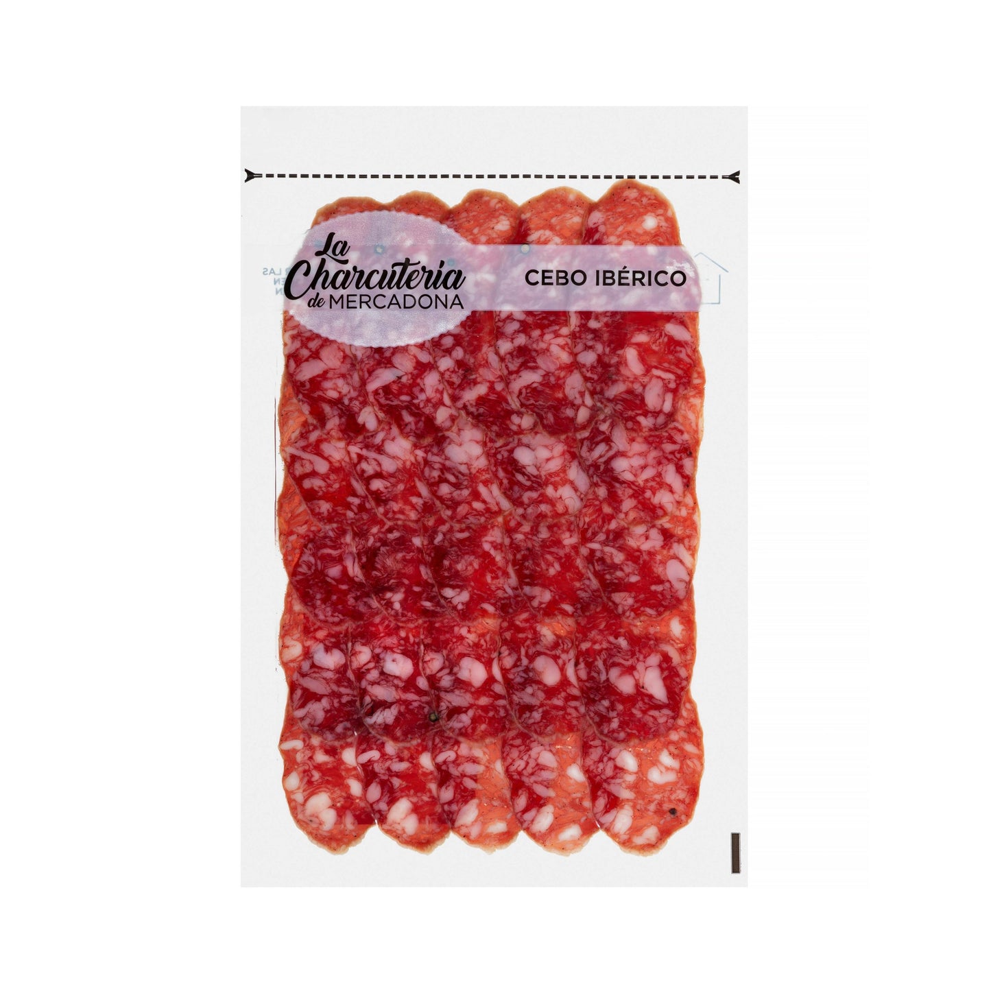 Salchichón de Cebo Ibérico Cortado a Máquina