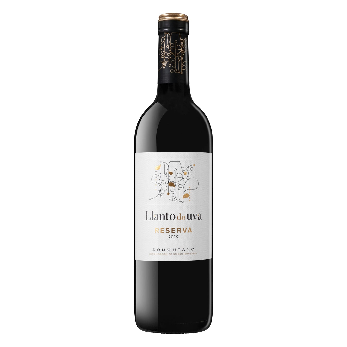 Vino Tinto D.O Somontano Llanto de Uva Reserva