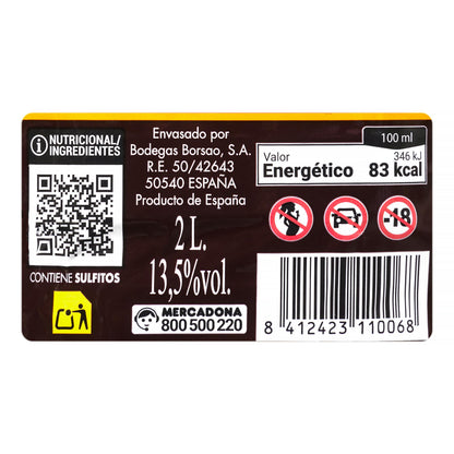 Vino Tinto Dominio de Borgia 2L