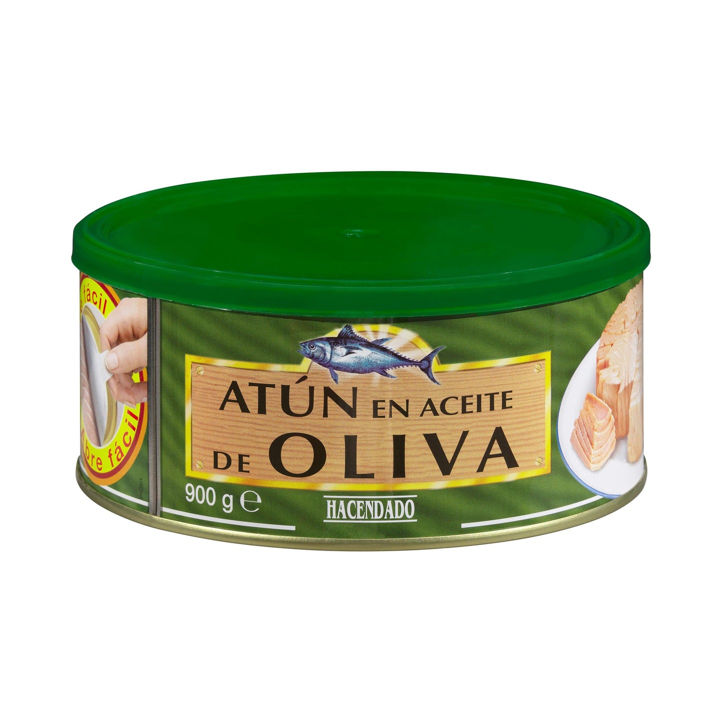 Atún en aceite de oliva Hacendado 900GR