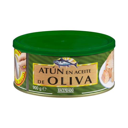 Atún en aceite de oliva Hacendado 900GR
