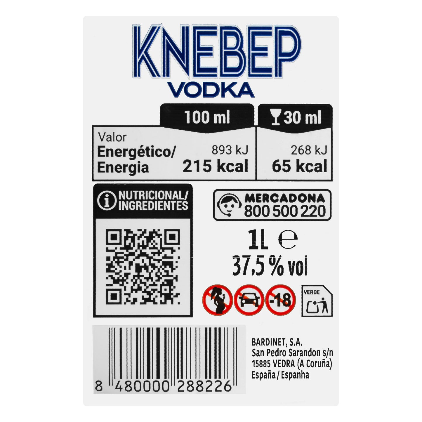 Vodka Knebep