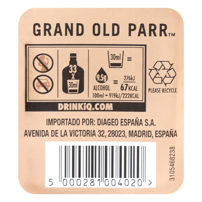 Whisky Escocés Grand Old Parr 12 años