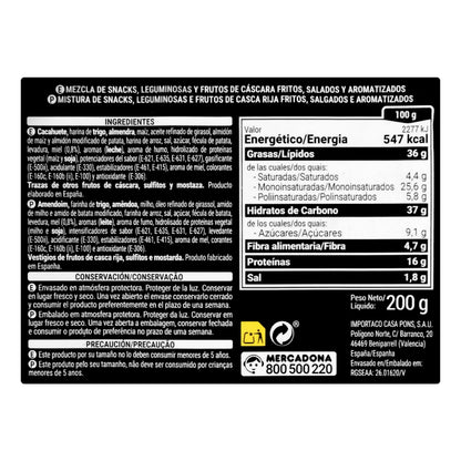 Cocktail Crunchy Sabores Hacendado