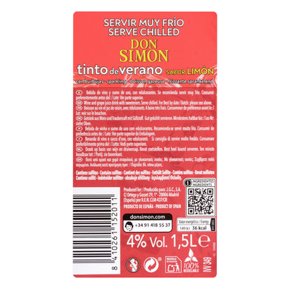 Tinto de Verano Limón Don Simón