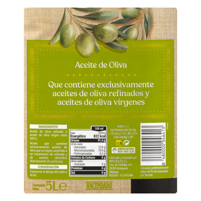 Aceite de Oliva 1º Hacendado 5L