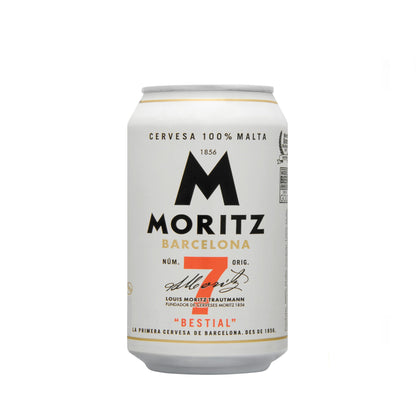 Cerveza 100% malta Moritz 7 9x33CL