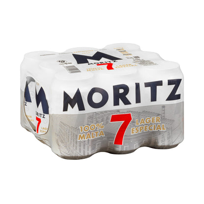 Cerveza 100% malta Moritz 7 9x33CL