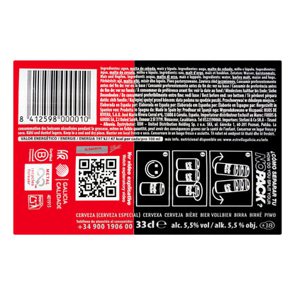 Cerveza Especial Estrella Galicia 33CL