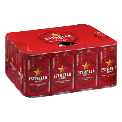 Cerveza Estrella Damm 12x33CL