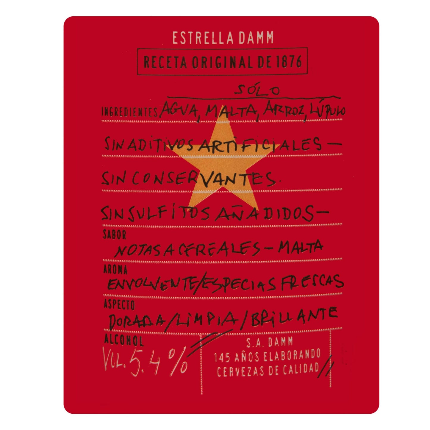 Cerveza Estrella Damm 33CL