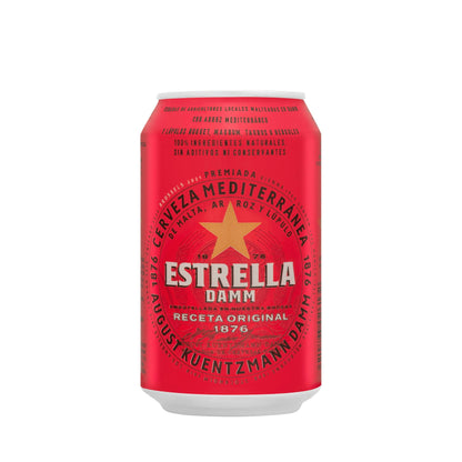 Cerveza Estrella Damm 12x33CL