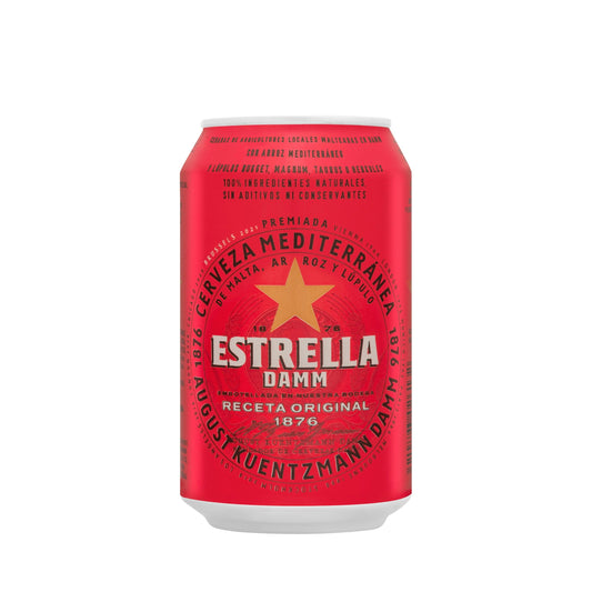 Cerveza Estrella Damm 33CL