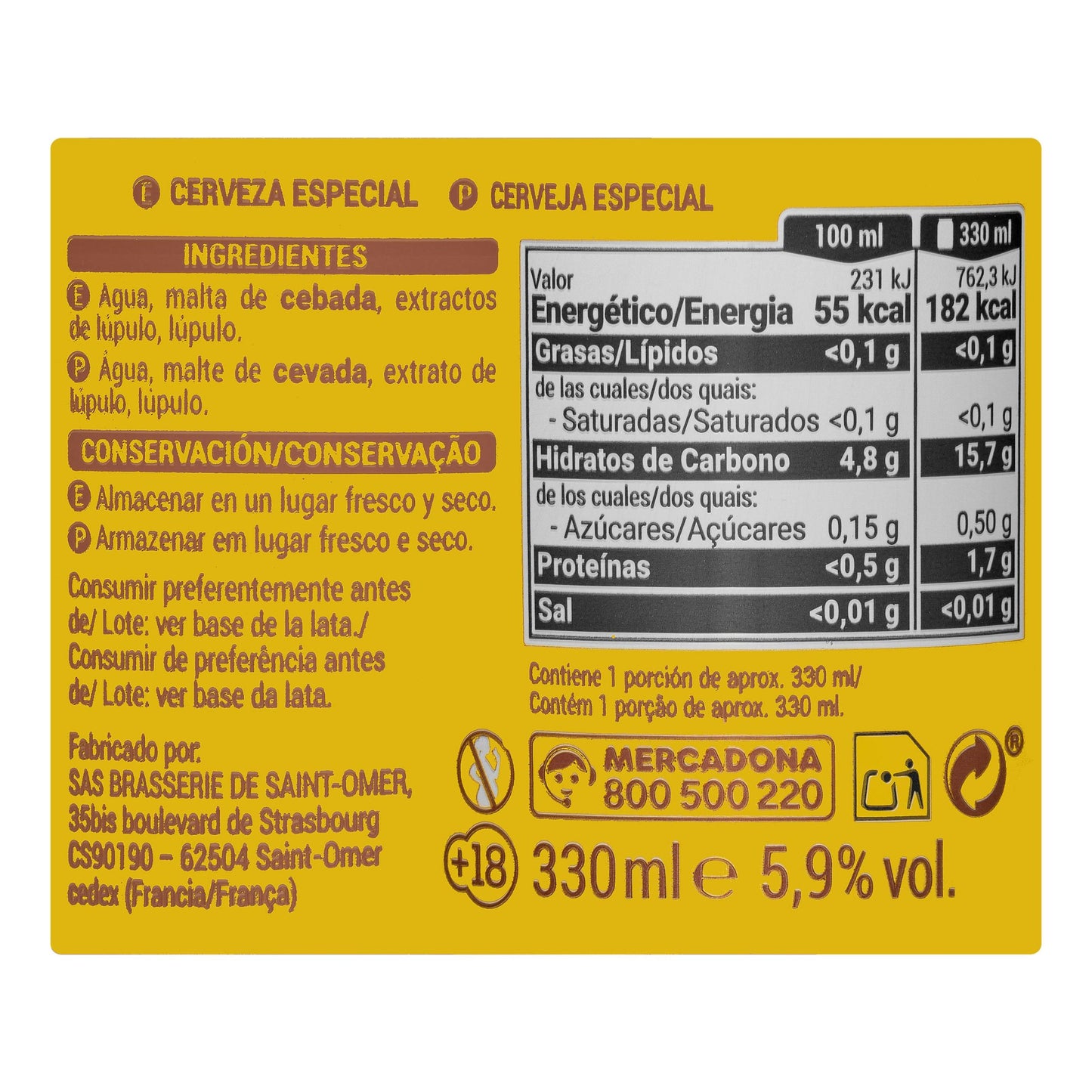 Cerveza Tostada 1897 33CL