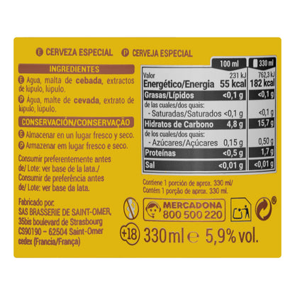 Cerveza Tostada 1897 33CL