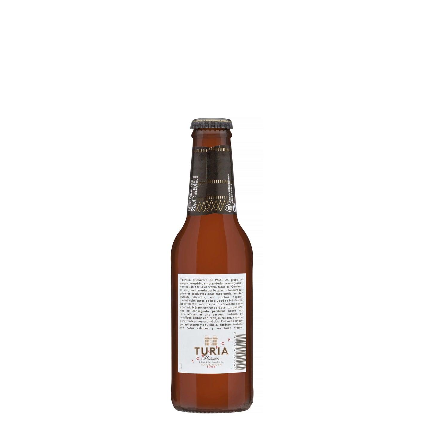 Cerveza Tostada Turia 12x25