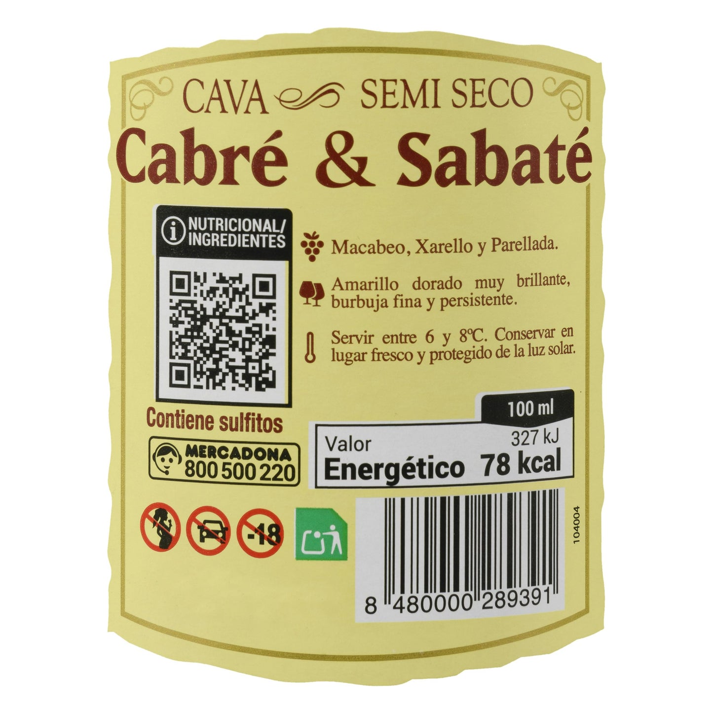 Cava Semi Seco Cabré & Sabaté